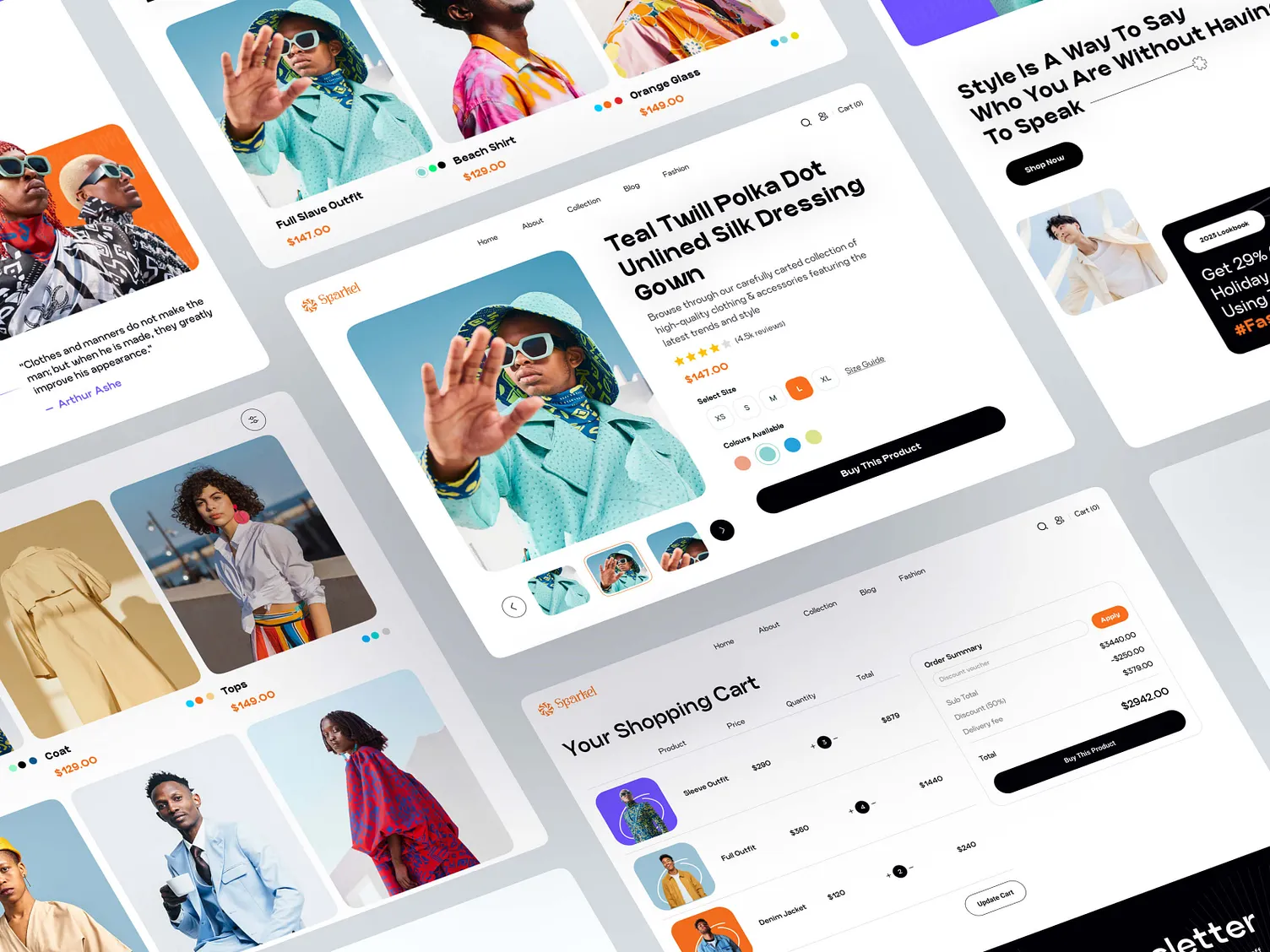 E-commerce website designed by Kode studio Hyderabad